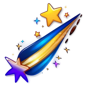 Cartoon Shooting Star Png Ucx PNG image