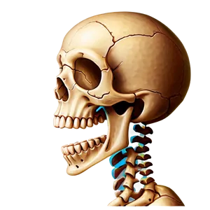 Cartoon Skeleton Side View Png Ope66 PNG image