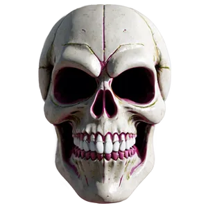 Cartoon Skull Face Character PNG Xat PNG