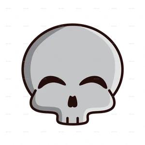 Cartoon_ Skull_ Graphic.png PNG image