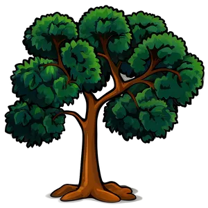 Cartoon Small Tree Png 6 PNG image