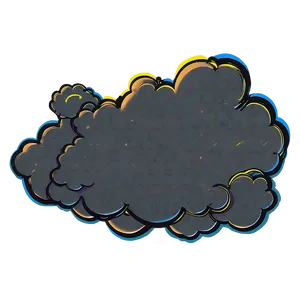 Cartoon Smoke Clouds Png Vno79 PNG image