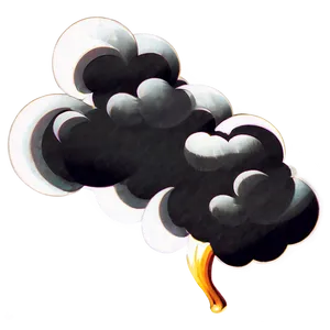 Cartoon Smoke Vector PNG Gon30 PNG
