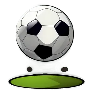 Cartoon Soccer Ball Png Hlr PNG image