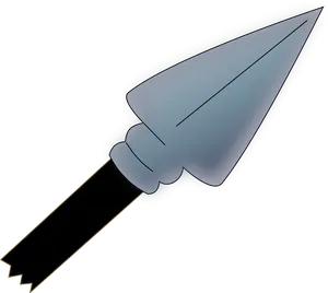 Cartoon Spear Illustration PNG