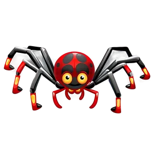 Cartoon Spider Climbing Png 55 PNG image