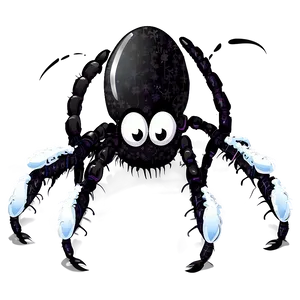 Cartoon Spider In Snow Png 39 PNG image