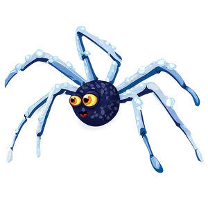 Cartoon Spider In Snow Png Wwx49 PNG image