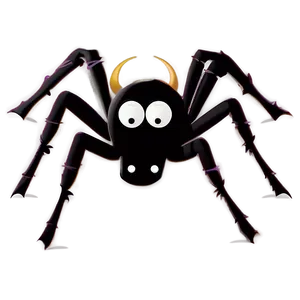 Cartoon Spider Silhouette Png 96 PNG image