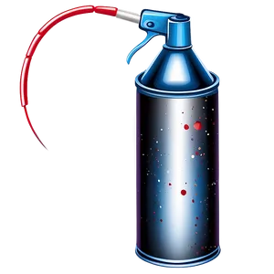 Cartoon Spray Paint Can PNG 05252024