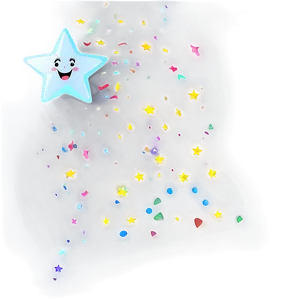 Cartoon Star Background PNG 06132024