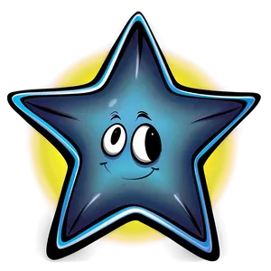 Cartoon Star Design Png 06132024 PNG image