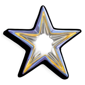 Cartoon Star Drawing Png Pql PNG image