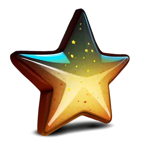 Cartoon Star Emoji PNG Qny PNG