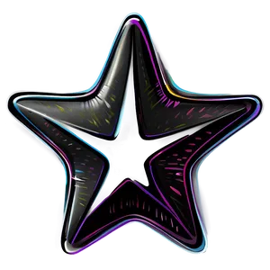 Cartoon Star Outline PNG Ehb PNG