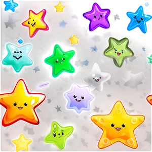 Cartoon Star Pattern Png 69 PNG image