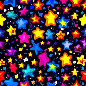 Cartoon Star Texture PNG Ggh1 PNG