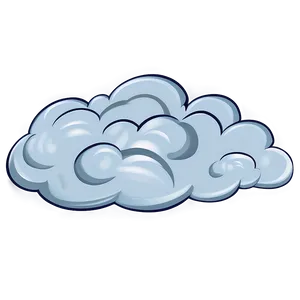 Cartoon Storm Cloud Png 05252024 PNG image