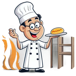 Cartoon Style Baker PNG 35 PNG