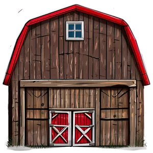 Cartoon Style Barn Png 23 PNG image