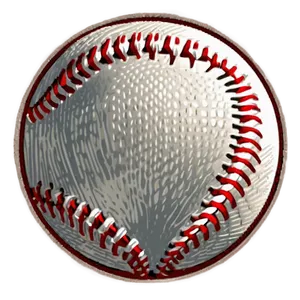 Cartoon Style Baseball Stitching Png 77 PNG image