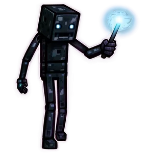 Cartoon Style Enderman Character PNG 05242024
