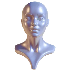Cartoon Style Mannequin Head PNG 36 PNG