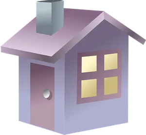 Cartoon Style Simple House