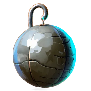 Cartoon Style Wrecking Ball PNG Mtx93 PNG
