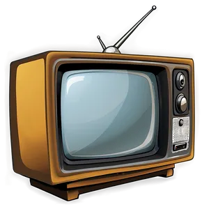 Cartoon Styled Tv PNG 29