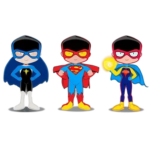 Cartoon Superpowers PNG Jlu85