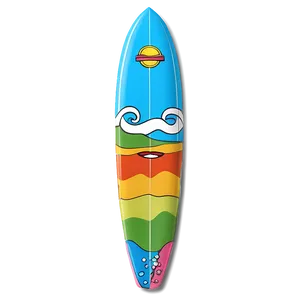 Cartoon Surfboard Drawing Png Ecy10 PNG image