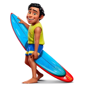 Cartoon Surfer Character Png 47 PNG image