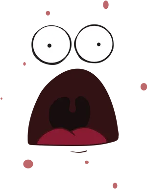 Cartoon Surprise Expression.png PNG image