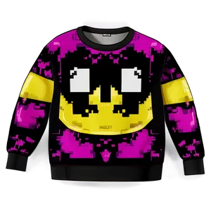 Cartoon Sweater Print PNG Lal PNG