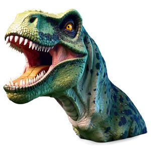 Cartoon T Rex Head Clipart Png 06292024 PNG image