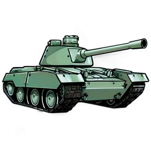 Cartoon Tank Art Png Kyn PNG image