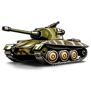 Cartoon Tank Art Png Qqo80 PNG image