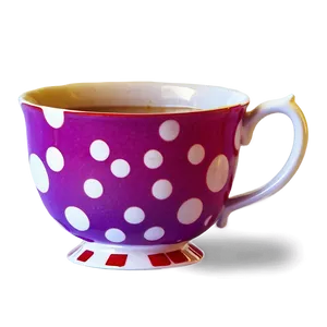 Cartoon Tea Cup Fun PNG 2