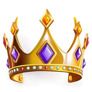 Cartoon Tiara Png 05252024 PNG image