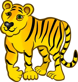 Cartoon Tiger Illustration