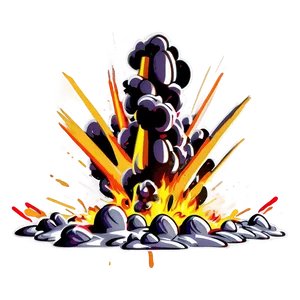 Cartoon Tnt Explosion PNG Gpe