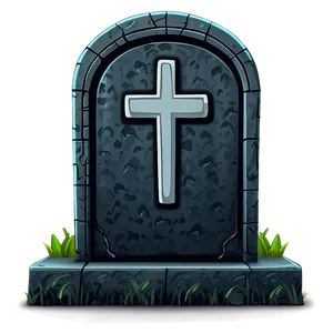 Cartoon Tombstone PNG 84