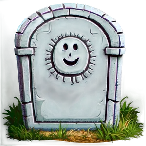 Cartoon Tombstone PNG Ndp