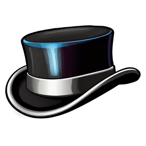 Cartoon Top Hat Clipart Png 05042024 PNG image