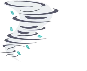 Cartoon Tornado Destruction