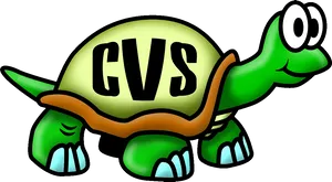 Cartoon Tortoise C V S Logo PNG image