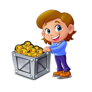 Cartoon Treasure Hunt PNG Wdb66
