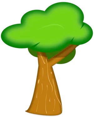 Cartoon_ Tree_ Graphic PNG image