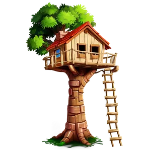 Cartoon Tree House Png 99 PNG image